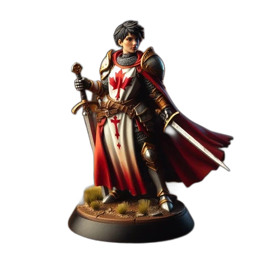 concept art, fantasy art, 3d render, miniature transparent PNG cut-out