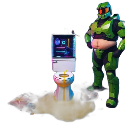 robot, food, bottle, creature transparent PNG cut-out