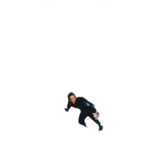creature, shoes, staff, jacket transparent PNG cut-out