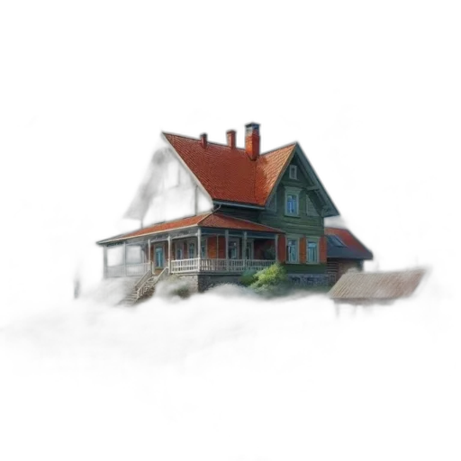building, furniture, umbrella, concept art transparent PNG cut-out