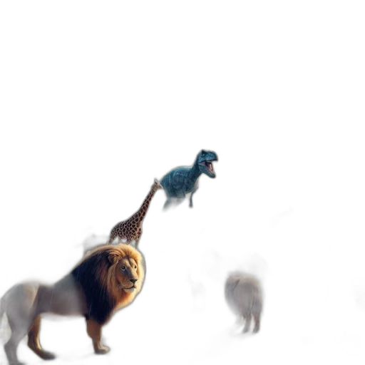 animal, creature, dragon, staff transparent PNG cut-out