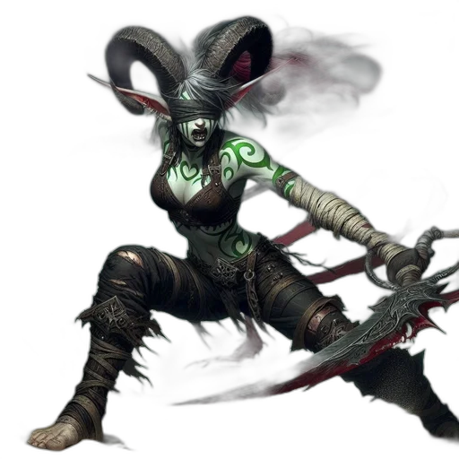 staff, weapon, mask, creature transparent PNG cut-out