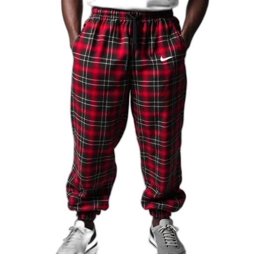 jacket, nike, pant, shown transparent PNG cut-out