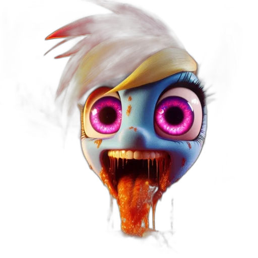 mask, creature, face, concept art transparent PNG cut-out