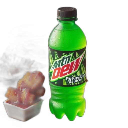 bottle, food, weapon, creature transparent PNG cut-out