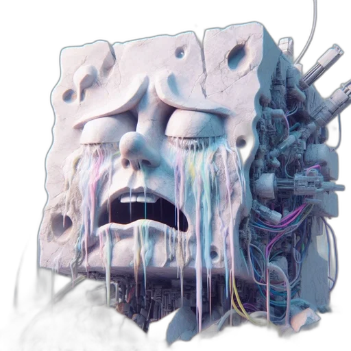 mask, face, robot, crown transparent PNG cut-out