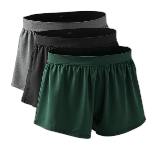 green, pack, shorts, short transparent PNG cut-out