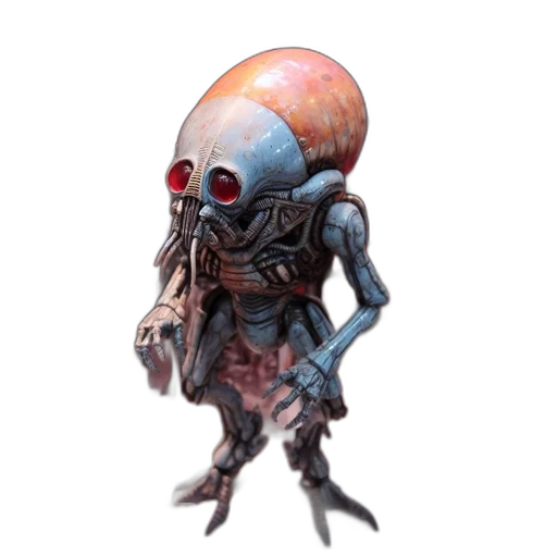 creature, robot, mask, face transparent PNG cut-out