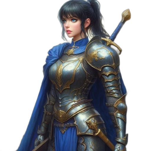 sword, weapon, staff, fantasy art transparent PNG cut-out