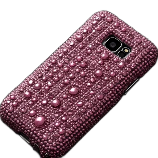 jewelry, 3d render, pink, black transparent PNG cut-out