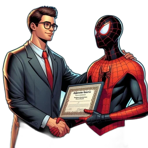 comic book art, concept art, cartoon, two transparent PNG cut-out