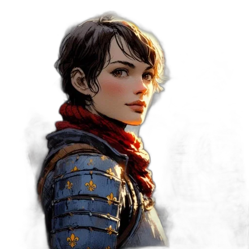 face, jacket, staff, concept art transparent PNG cut-out