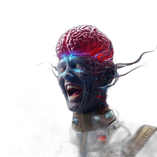 robot, face, mask, creature transparent PNG cut-out