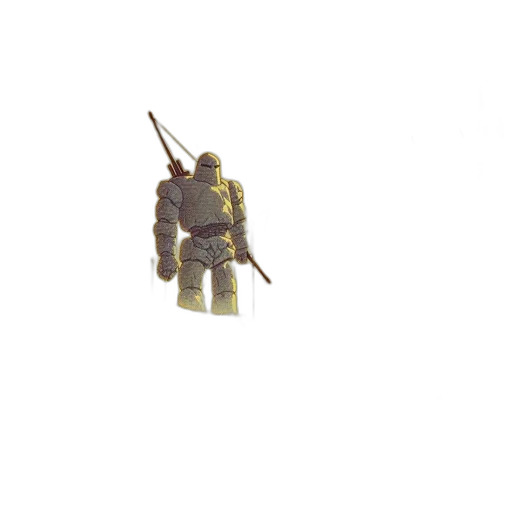 robot, creature, weapon, sword transparent PNG cut-out