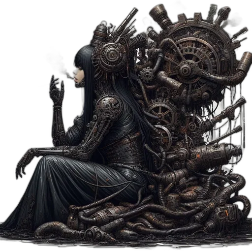 creature, crown, dress, furniture transparent PNG cut-out