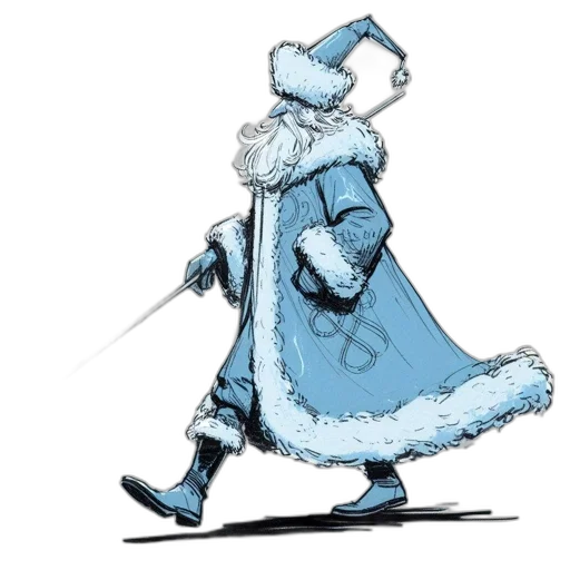 sword, jacket, staff, crown transparent PNG cut-out