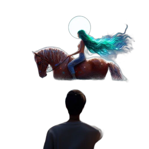 creature, hair, animal, concept art transparent PNG cut-out