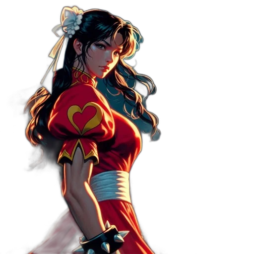 comic book art, concept art, fantasy art, anime transparent PNG cut-out
