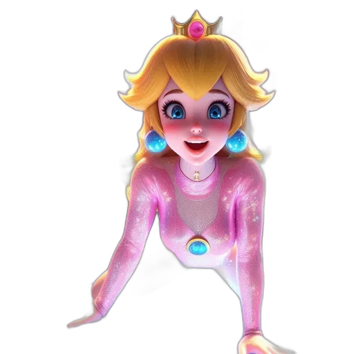creature, crown, dress, mask transparent PNG cut-out