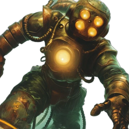 robot, staff, weapon, mask transparent PNG cut-out