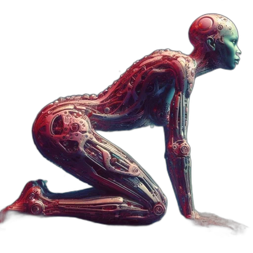 robot, creature, animal, concept art transparent PNG cut-out