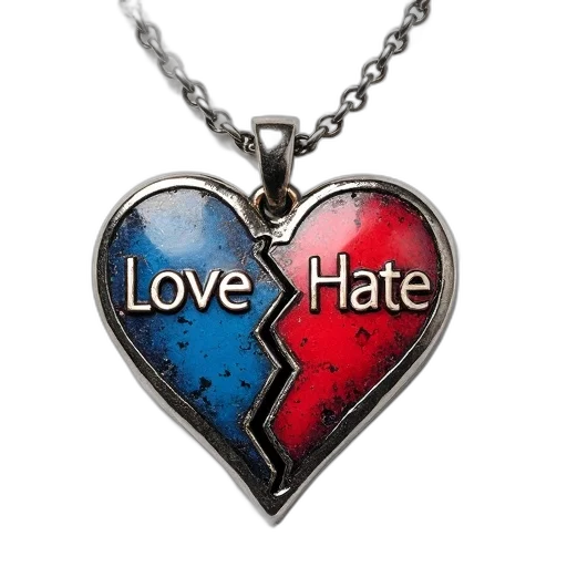 jewelry, silver, necklace, heart-shaped transparent PNG cut-out