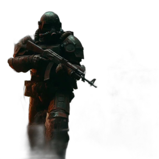 weapon, sword, staff, robot transparent PNG cut-out