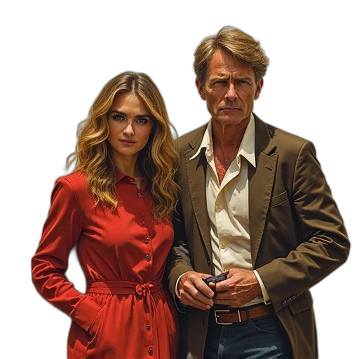 jacket, dress, oil painting, concept art transparent PNG cut-out