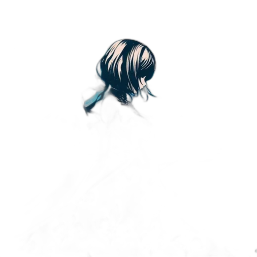 hair, face, mask, robot transparent PNG cut-out