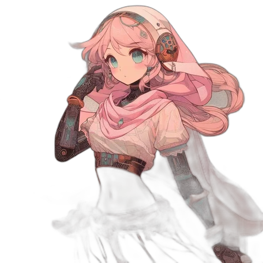 weapon, dress, staff, sword transparent PNG cut-out