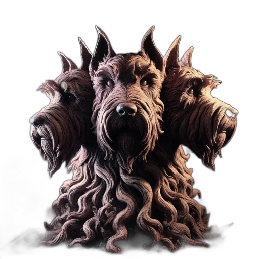 creature, animal, dragon, staff transparent PNG cut-out