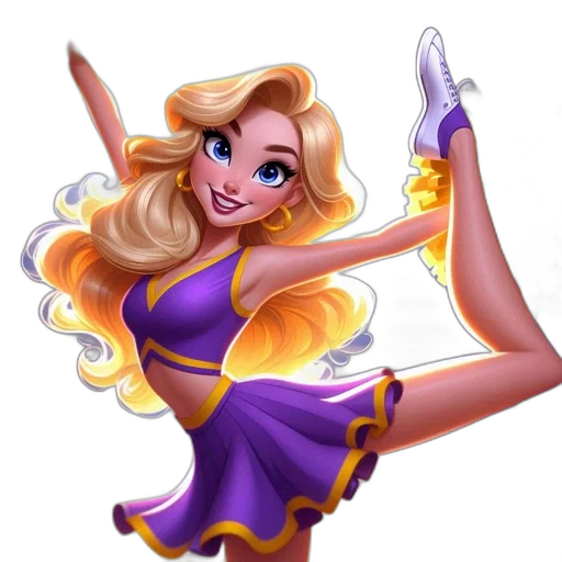 dress, staff, fantasy art, cartoon transparent PNG cut-out