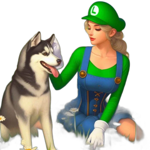 animal, staff, concept art, fantasy art transparent PNG cut-out
