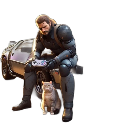 animal, weapon, robot, jacket transparent PNG cut-out