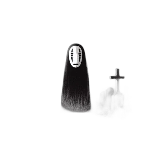 hair, robot, bottle, dress transparent PNG cut-out