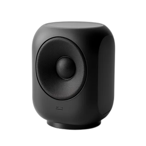 3d render, black, wireless, speaker transparent PNG cut-out