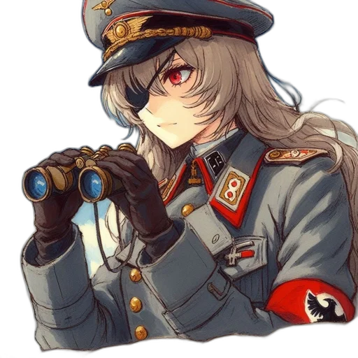weapon, staff, hat, face transparent PNG cut-out