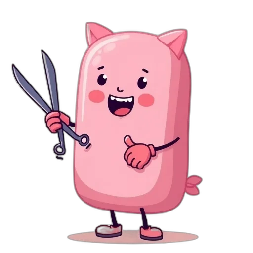 weapon, animal, staff, creature transparent PNG cut-out