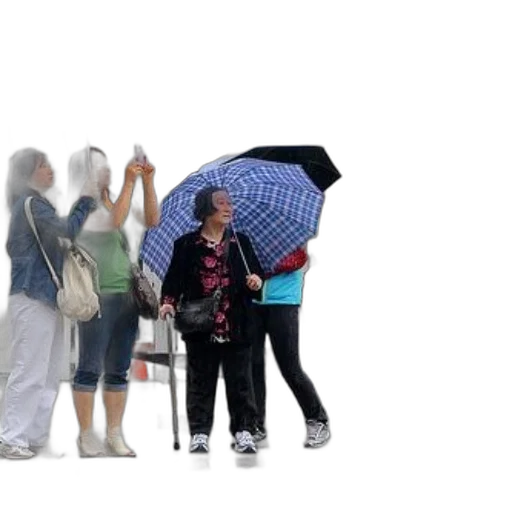 umbrella, staff, 3d render, concept art transparent PNG cut-out