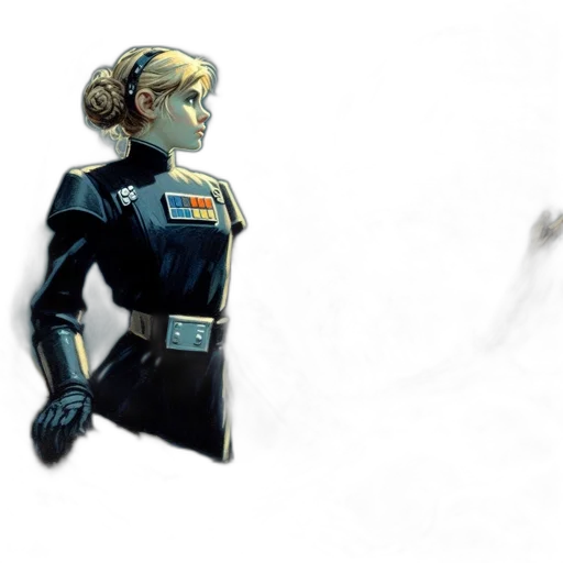staff, robot, concept art, comic book art transparent PNG cut-out