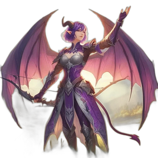 dragon, staff, fantasy art, concept art transparent PNG cut-out
