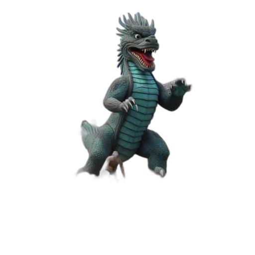 dragon, creature, animal, staff transparent PNG cut-out