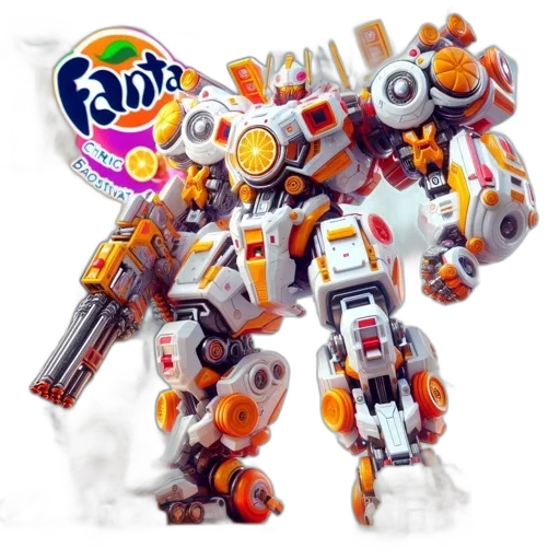 robot, weapon, food, staff transparent PNG cut-out