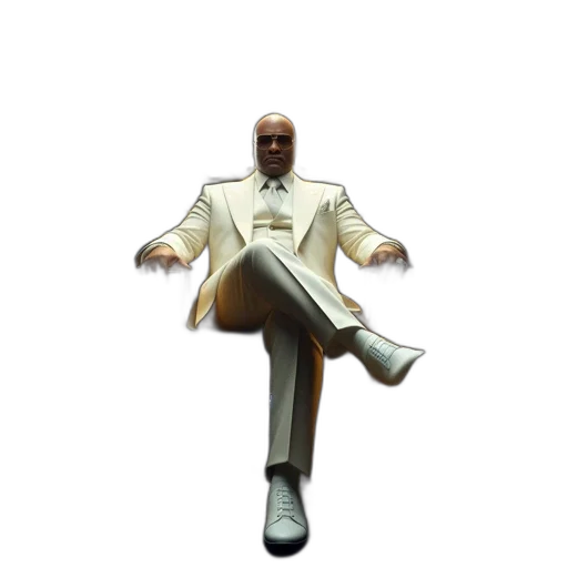 jacket, staff, shoes, robot transparent PNG cut-out