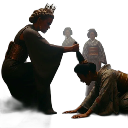 crown, concept art, fire, underwater transparent PNG cut-out