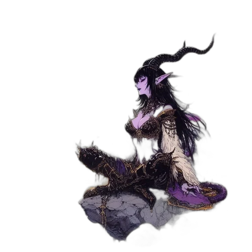 creature, dragon, staff, weapon transparent PNG cut-out