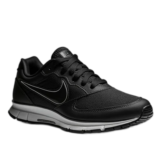 shoes, black, nike, pegasus transparent PNG cut-out