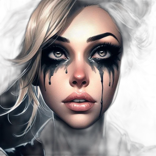face, mask, fantasy art, photorealistic transparent PNG cut-out