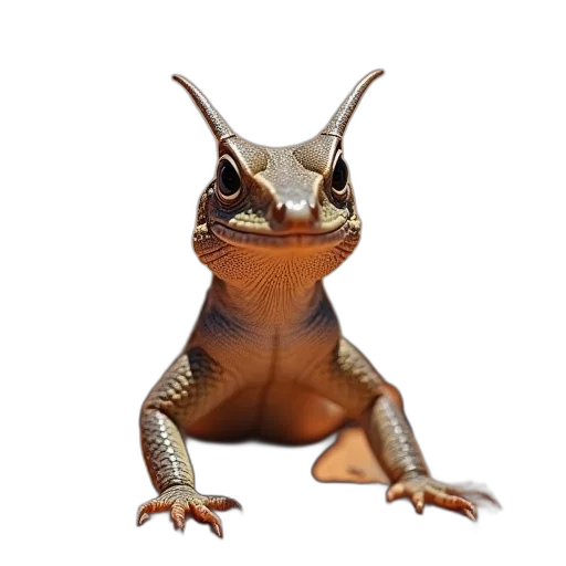 dragon, animal, creature, staff transparent PNG cut-out