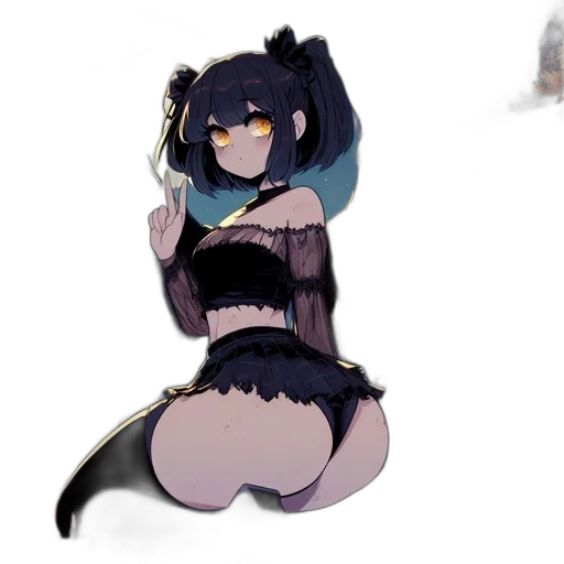 creature, staff, animal, weapon transparent PNG cut-out